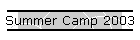 Summer Camp 2003